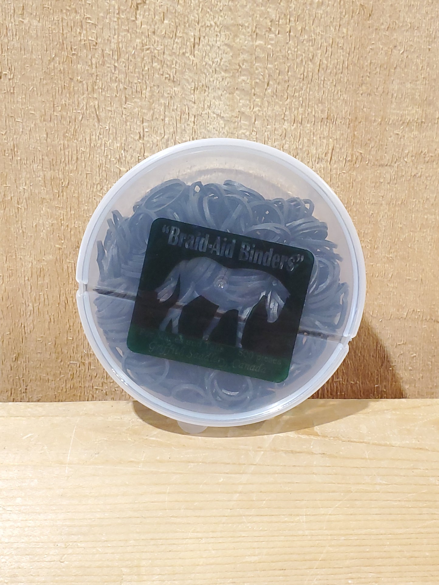 Container of Elastic Bands