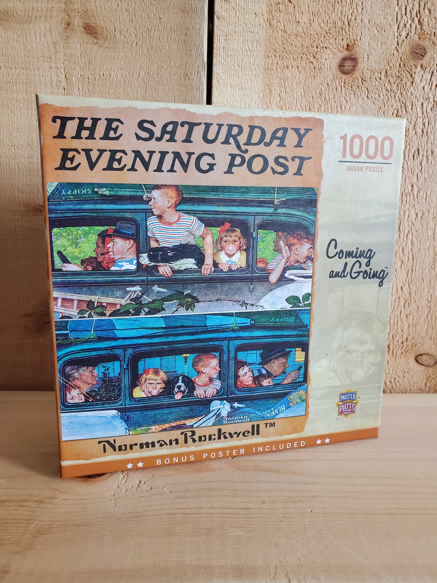 'Coming & Going' Norman Rockwell™ 1000 Piece Puzzle