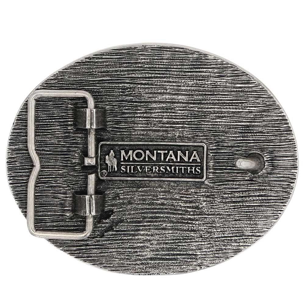 Buffalo nickel belt outlet buckle