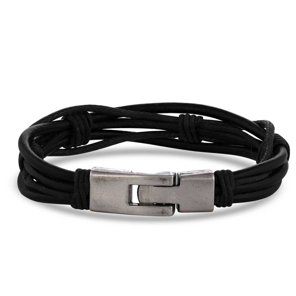 Braided Wrap Men's Bracelet by Montana Silversmiths®