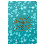 'Love Like Jesus' Teal Floral Journal by Kerusso®
