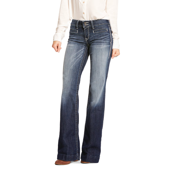 'Entwined' Mid Rise Trouser Women's Jean by Ariat®
