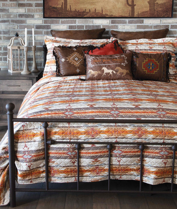 Amarillo Sunset King Quilt Set by Carstens Inc.®