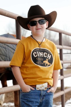 'Grit & Guts' Boy's T-Shirt by Cinch®