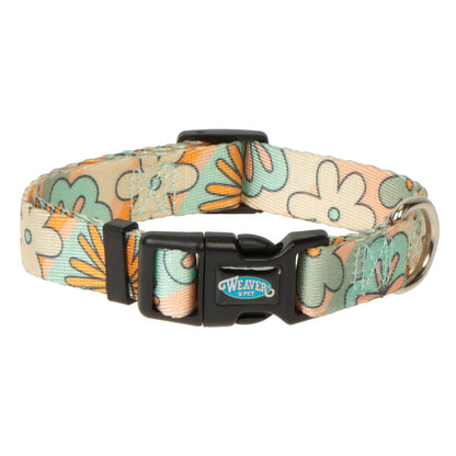 LARGE Patterned Adjustable Snap-N-Go Dog Collar by Weaver Pet®