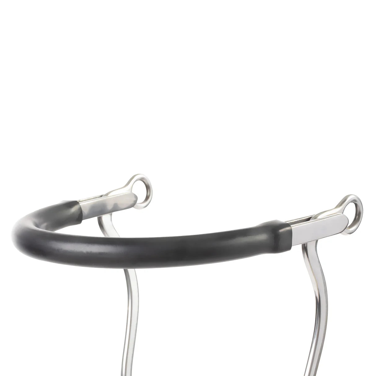 rubber nose mechanical hackamore on a white background