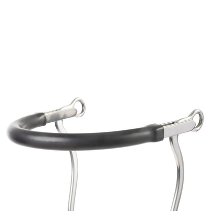 rubber nose mechanical hackamore on a white background