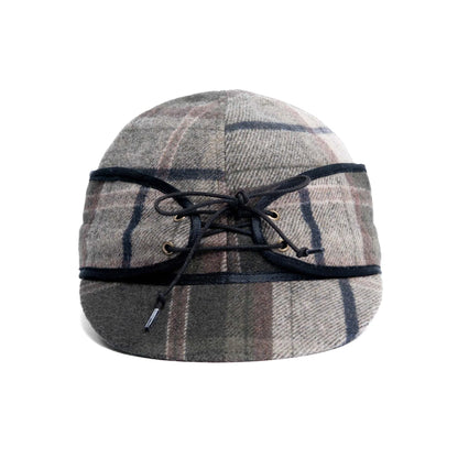Woodland Plaid Wool Railroad Cap by Crown Cap®