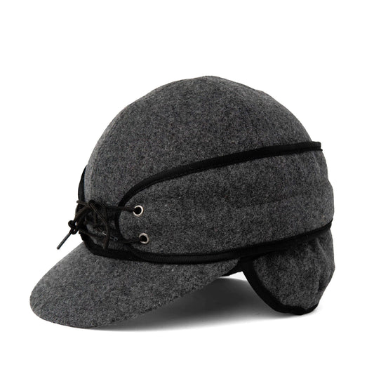 Classic Wool Railroad Cap by Crown Cap®