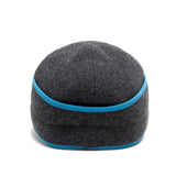 Grey & Blue Ladies Railroad Cap by Crown Cap®