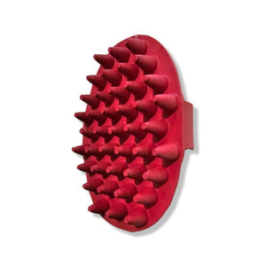 Rubber Massage Curry With Handle