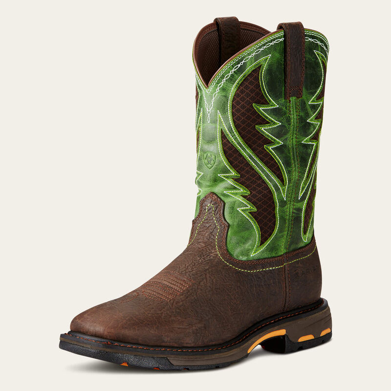 Workhog VentTEK™ Wide Square Toe Men's Work Boot by Ariat®