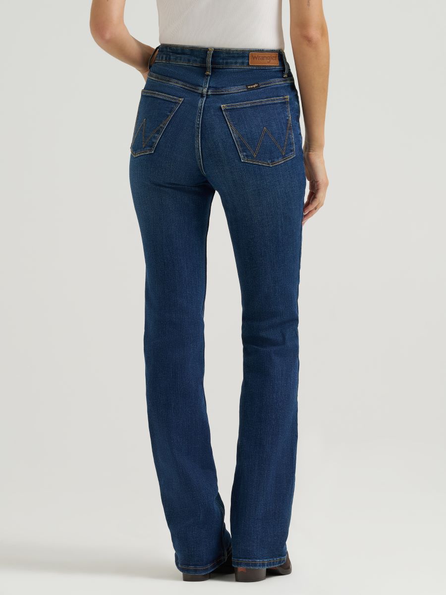 'Stockton' High Rise Bold Boot Cut Women's Jean by Wrangler®