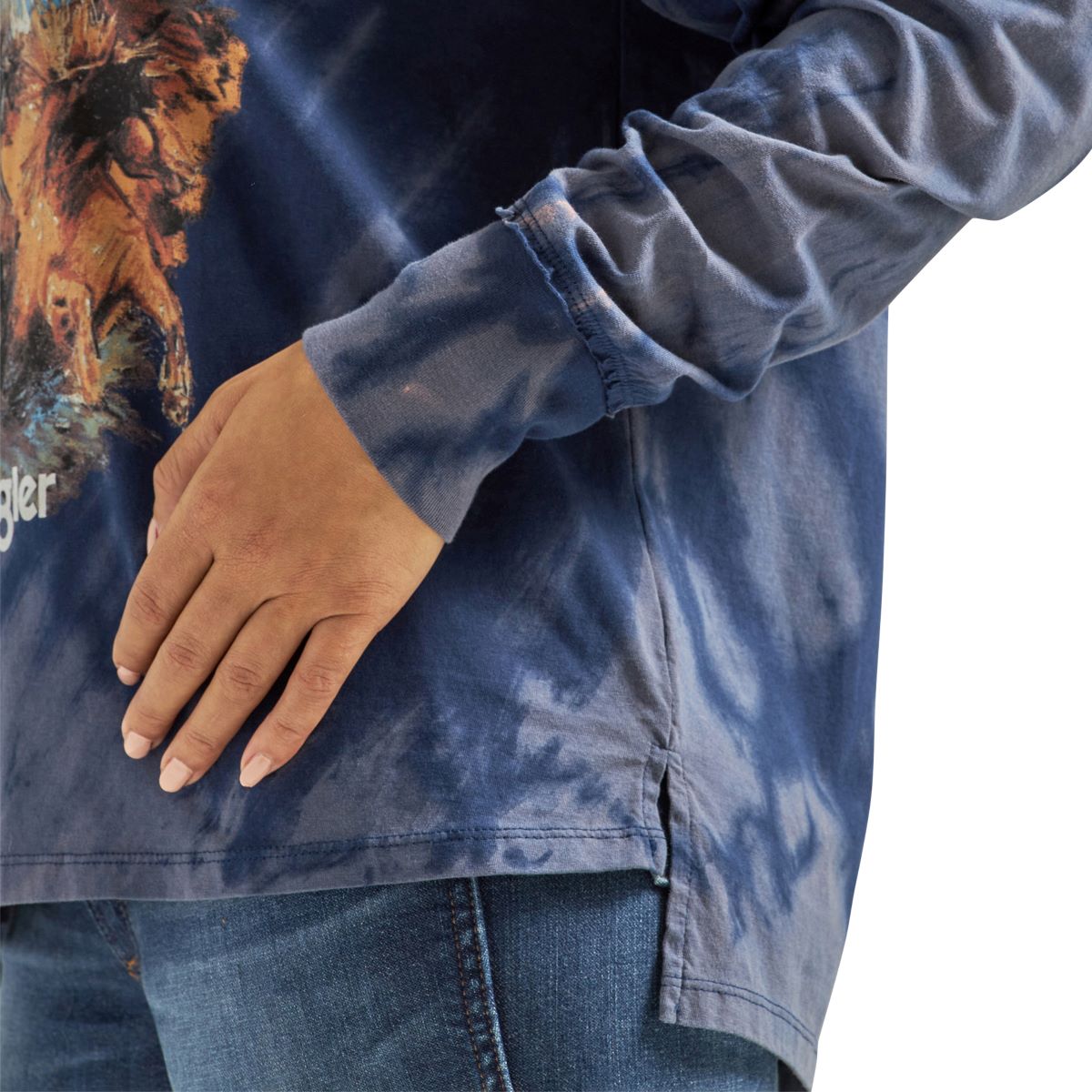 'Wild One' Long Sleeved Women's T-Shirt by Wrangler®