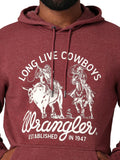 'Long Live Cowboys' Men's Hoodie by Wrangler®