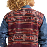 Retro® Denim and Aztec Ladies Shirt by Wrangler®
