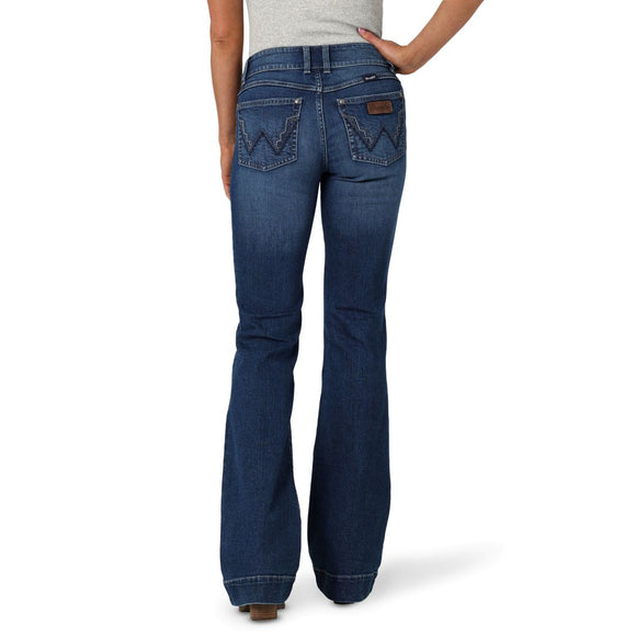 Retro 'Jane' Mae Mid Rise Trouser Women's Jean by Wrangler®