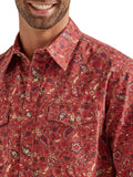 Terracotta Way Out West™ Men's Shirt by Wrangler®