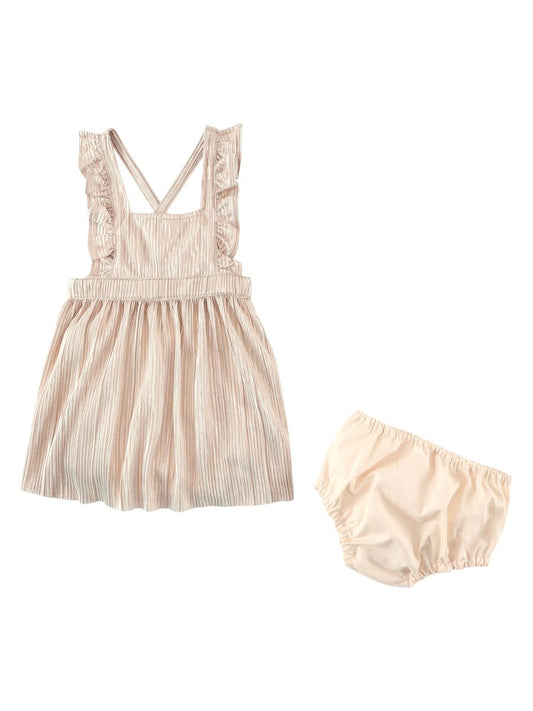 'Rosie Gold' Infant Dress by Wrangler®