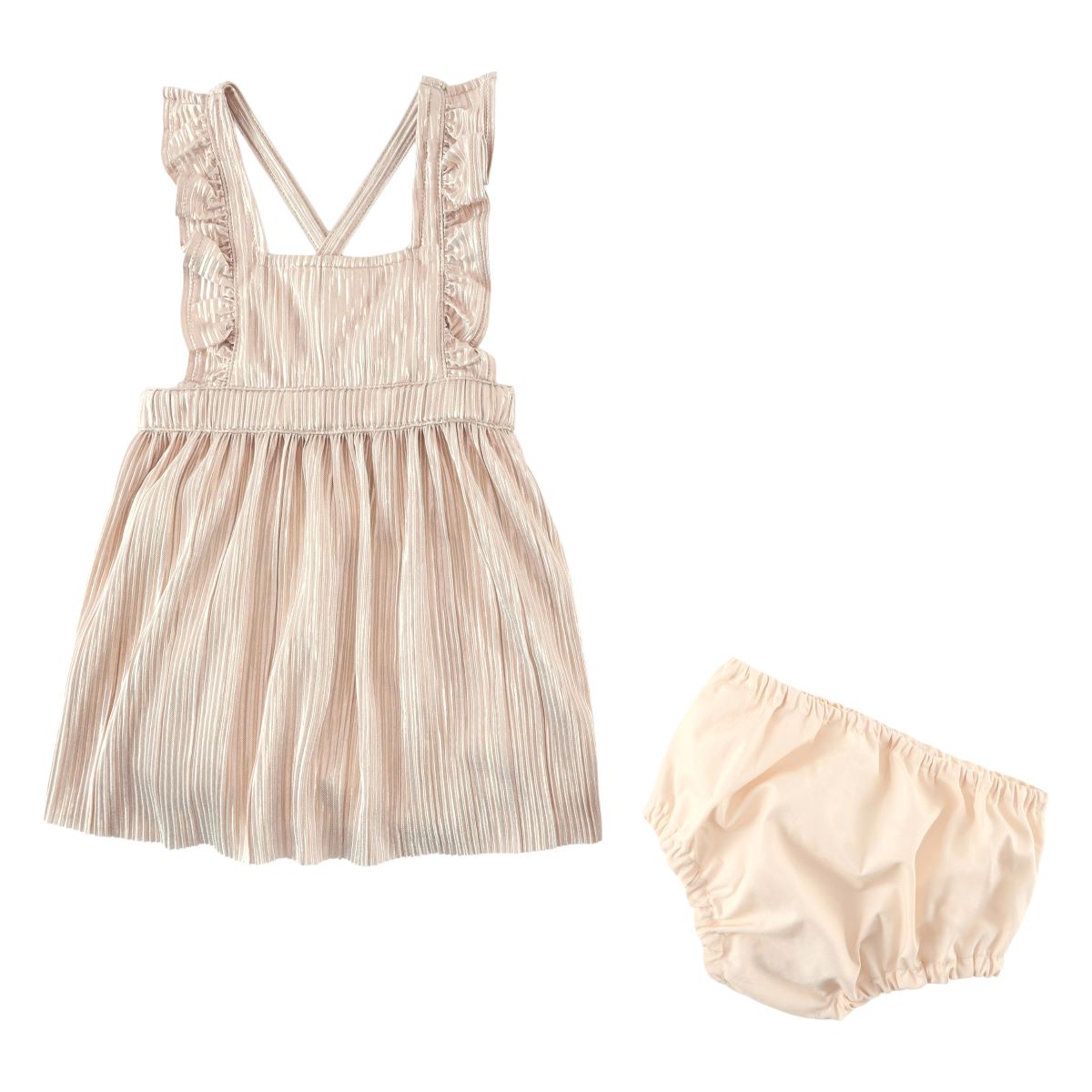 'Rosie Gold' Infant Dress by Wrangler®