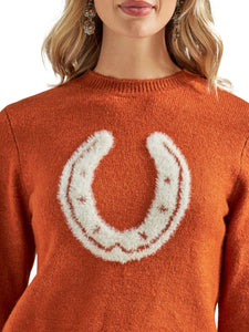 Adobe 'Horseshoe' Women's Sweater by Wrangler®