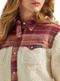Retro™ Sherpa Shacket Women's Jacket by Wrangler®