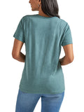 Heathered Pine Logo Women's T-Shirt by Wrangler®