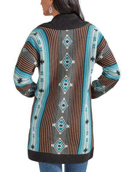 Western Cardigan Women's Sweater by Wrangler®
