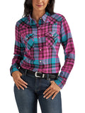 Wild Aster Flannel Women's Shirt by Wrangler®