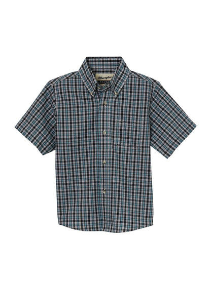 Riata™ Plaid Short Sleeve Toddler's Shirt by Wrangler®