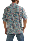 Coconut Cowboy™ 'Cowboy Surfer' Short Sleeve Men's Shirt by Wrangler®