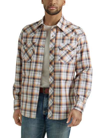 Retro™ Plaid Men's Shirt by Wrangler®