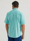 Pacific Plaid Short Sleeve Men's Shirt by Wrangler®