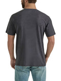 Charcoal 'Bull Buster' Men's T-Shirt by Wrangler®