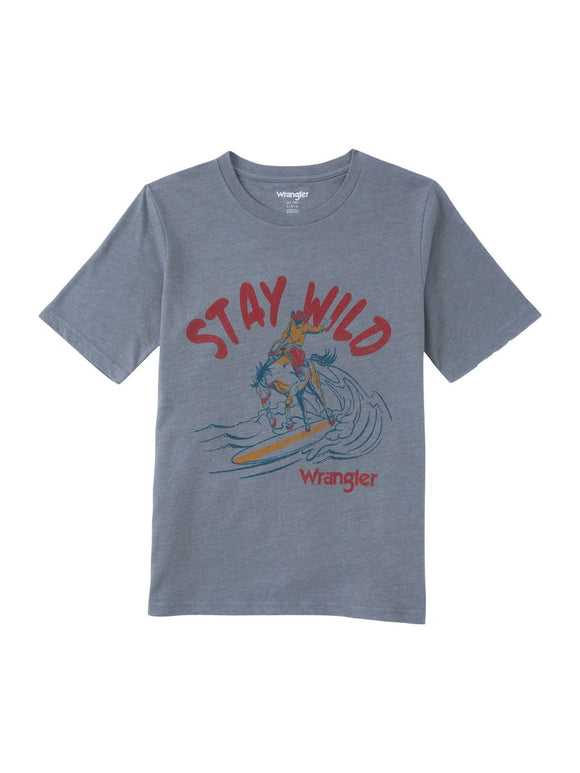 'Stay Wild' Youth T-Shirt by Wrangler®