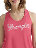 Retro™ Pink Logo Women's Tank Top by Wrangler®