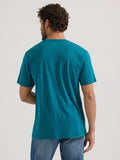 Teal 'Bronco' Men's T-Shirt by Wrangler®