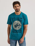 Teal 'Bronco' Men's T-Shirt by Wrangler®