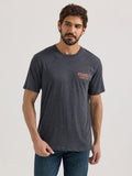 Black 'Bronco' Men's T-Shirt by Wrangler®