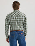 Retro® Green Plaid Men's Shirt by Wrangler®