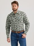 Retro® Green Plaid Men's Shirt by Wrangler®