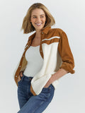 Retro™ Corudroy Sherpa Shacket Women's Jacket by Wrangler®