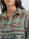 Southwest Retro™ Heavy Flannel Women's Shirt by Wrangler®