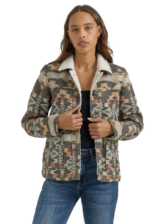 Retro™ Sherpa Lined Southwest Women's Jacket by Wrangler®