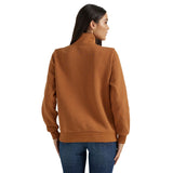 Retro™ Boot Stitch 1/4 Zip Women's Sweater by Wrangler®