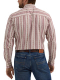 Cody Johnson® Collection Burgundy Stripe Men's Shirt by Wrangler®