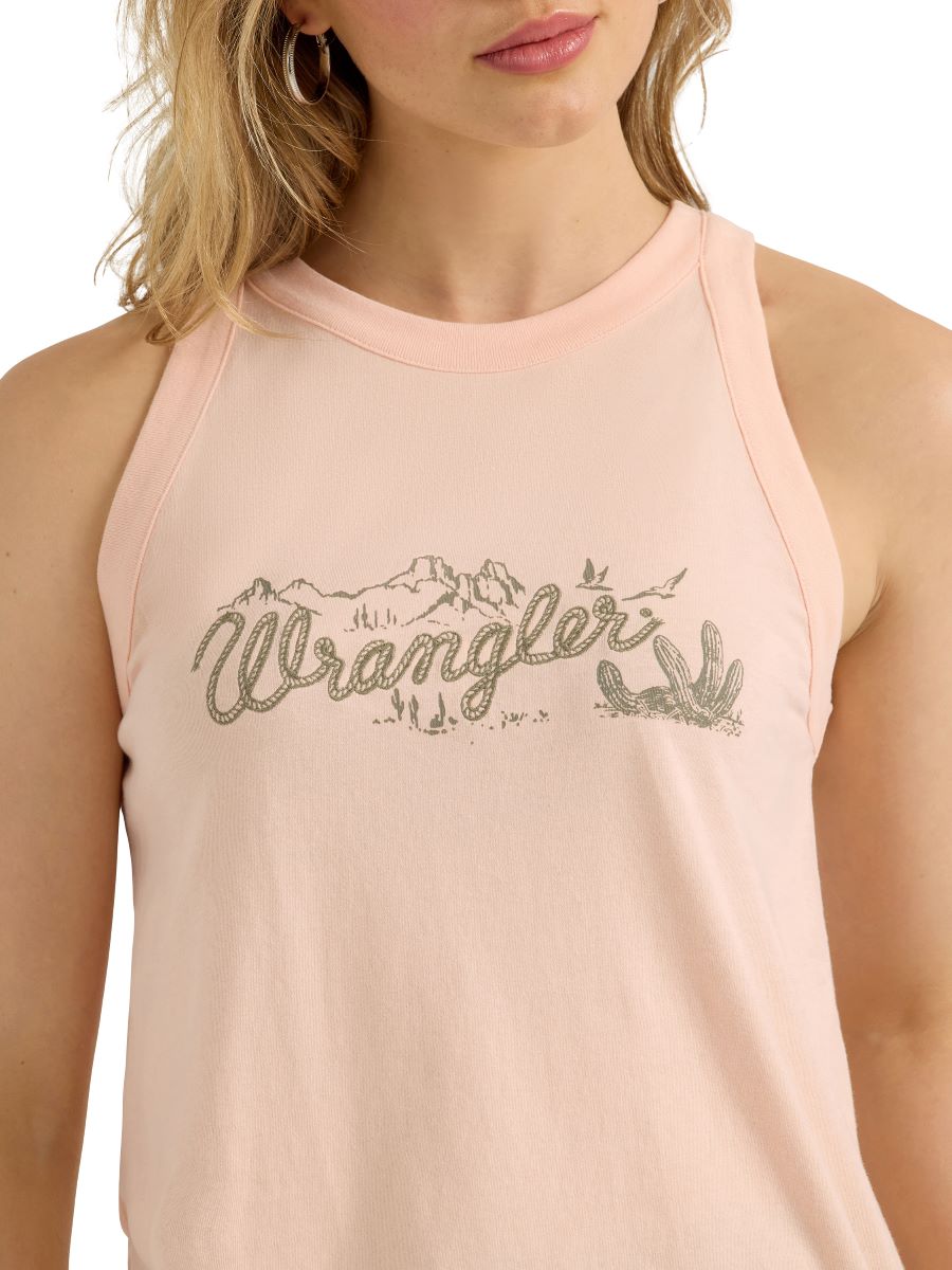 Retro™ Peach Women's Tank Top by Wrangler®