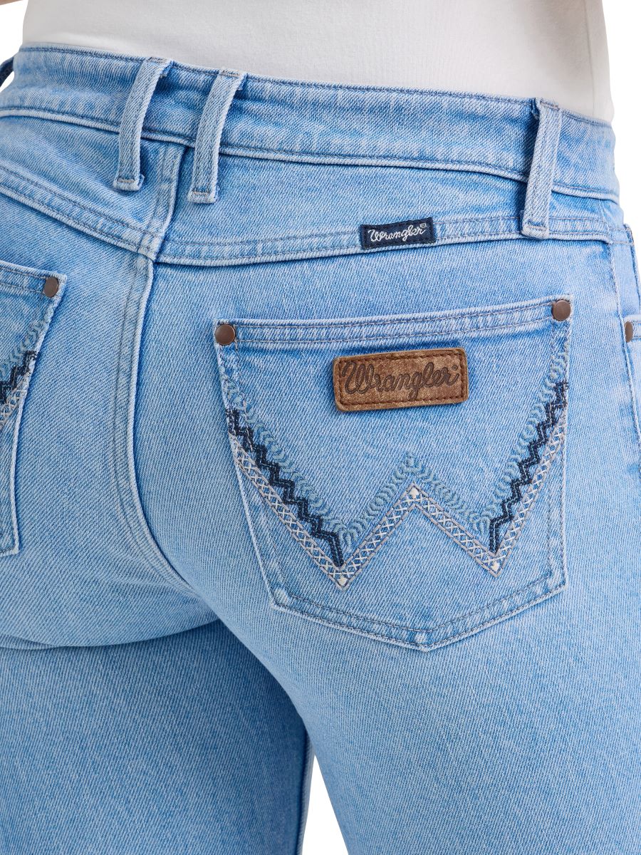Retro™ Sky Blue Mae Boot Cut Women's Jean by Wrangler®