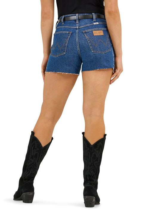 Retro™ Paisley High Rise Denim Women's Short by Wrangler®