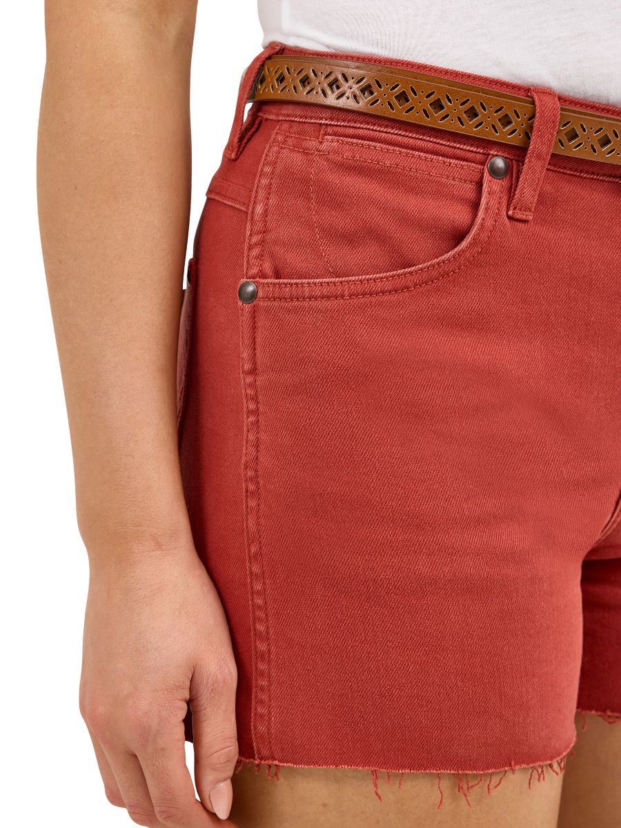 Retro™ Rust High Rise Denim Women's Short by Wrangler®